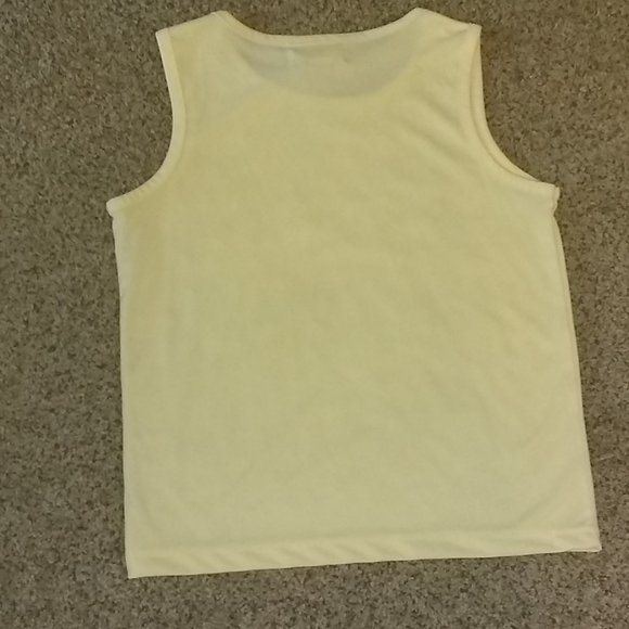 Jimmy Garcia Yellow Dress Tank Blouse Camisole s - Picture 3 of 3